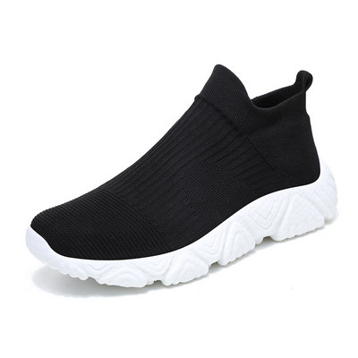 Itin elastingi, lengvi apatiniai teniso sportiniai bateliai kvėpuojantis tinklelis vyriški sportbačiai, moteriški kojinės, avalynė Tenis Masculino Feminino