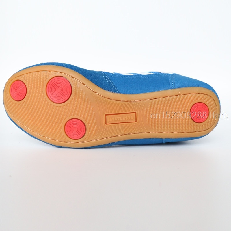 Eredeti birkózócipő magas bokszcipő tehénizom külső talp, légáteresztő birkózócipő férfiaknak és nőknek 35-46