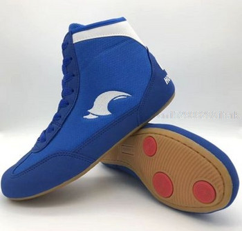 Професионални обувки за борба Мъжки и дамски дишащи обувки за борба Боксови обувки Маратонки за бойни изкуства EU34-46