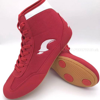 Професионални обувки за борба Мъжки и дамски дишащи обувки за борба Боксови обувки Маратонки за бойни изкуства EU34-46