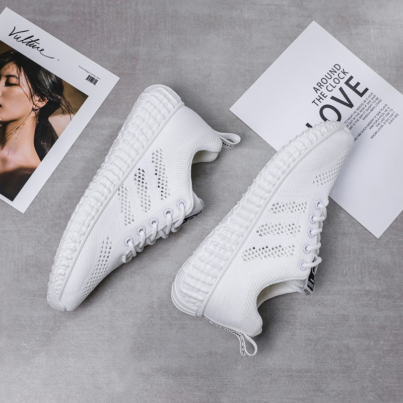 Sieviešu sporta apavi elpojoši tīklveida tenisa apavi Uzvelkami āra kedas sievietēm Fitnesa treniņi Komforta vingrošanas apavi ikdienas lietošanai