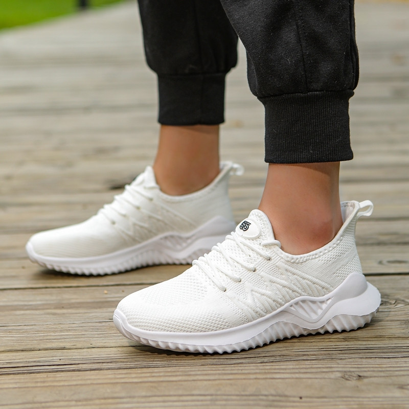 Női teniszcipők légáteresztő hálós sportcipők felcsúsztatható kültéri fitnesz edzés komfort tornacipők alkalmi tornacipők nőknek