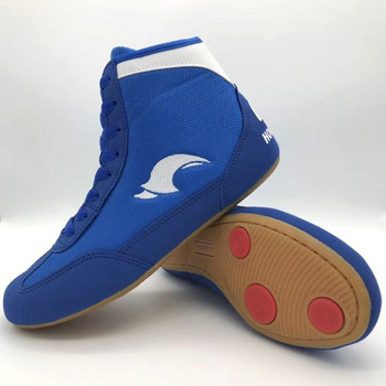 γυναίκες Ανδρικές μπότες πυγμαχίας Παπούτσια πάλης εξοπλισμός Combat Sneakers γυμναστικής εξοπλισμός γυμναστικής μπότες μάχης Plus Size 35-46