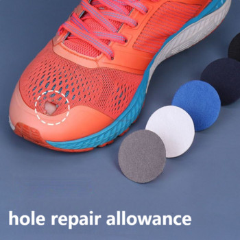 Кръпка за обувки Vamp Repair Sticker Subsidy Sticky Shoes Стелки Протектор за петата Heel Hole Repair Подплата против износване Heel Foot Care Tool