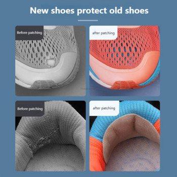 Αυτοκόλλητο για επισκευή Vamp Patch Επιδότηση Sticky Shoes Πάτοι Προστατευτικό τακουνιού Heel Hole Repair Lined Anti-Wear Heel Foot Care Tool