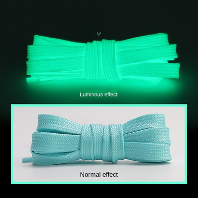 1 pár fényes cipőfűző gyerek tornacipőkhöz Férfi női sportcipők fűzők, amelyek fénylik a sötét éjszakában Cipőfűzők Fényvisszaverő cipőfűzők