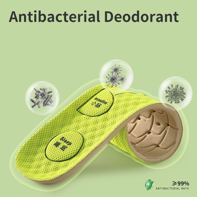 Uložak za akupresuru stopala Muškarci Žene Mekani prozračni sportski jastučići Umetci Dezodorans koji upija znoj Ulošci za cipele