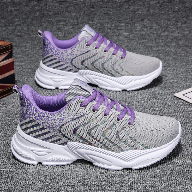 Sieviešu tenisa apavi Īpaši viegli, elpojoši, austi gaisa tīkli, skriešanas kedas plīša izmēra vieglas skriešanas trenažieri ikdienas sporta apavi