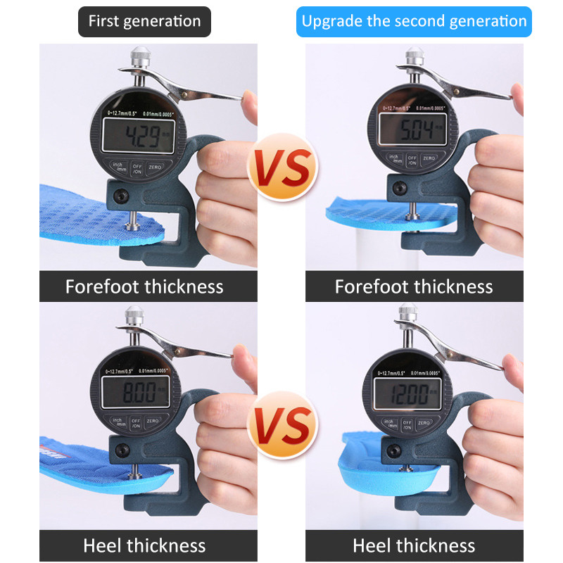 2023 Új memóriahabos talpbetét cipőkhöz Talpdezodor Légáteresztő párna futóbetét lábhoz Férfi női ortopéd talpbetét