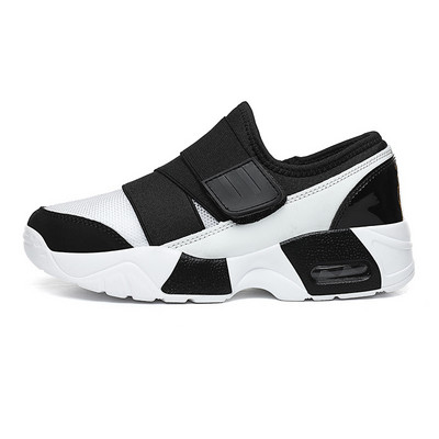 Moteriški teniso bateliai, kvėpuojantys sportbačiai su kabliuku kilpa, oro pagalvėlė, batai neslystantys moteriški ūgį didinanti avalynė lauko vaikščiojimo gimnastikos bateliai