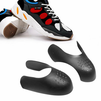 1 чифт маратонки щит спортни обувки против намачкване набръчкани гънки опора за обувки капачка на пръстите спортна топка обувка носилка за глава