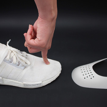 1 ζευγάρι Αθλητικά Παπούτσια Sneaker Shield Αντι τσαλακωτά Στήριγμα παπουτσιών με πτυχώσεις, Αθλητικά φορεία κεφαλής παπουτσιών
