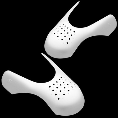 1 paar Spordijalatsid Kortsumisvastane Kortsus Volditud Kinga Toe Varbakork Sport Palljalatsi pea kandur