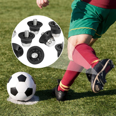12 PCS/Set Football Boot Replacement Spikes 13/15mm Durable Football Boot Studs For M5 Threaded Football Boots