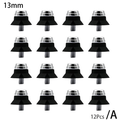 12 Gb/komplekts futbola apavu nomaiņas tapas 13/15 mm izturīgas futbola zābaku kniedes M5 futbola zābakiem ar vītni