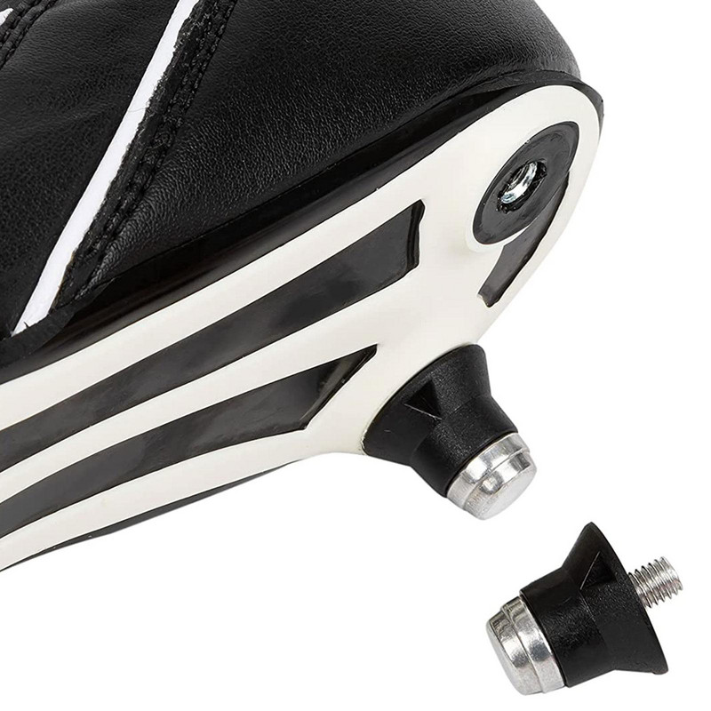 12 Gb/komplekts futbola apavu nomaiņas tapas 13/15 mm izturīgas futbola zābaku kniedes M5 futbola zābakiem ar vītni