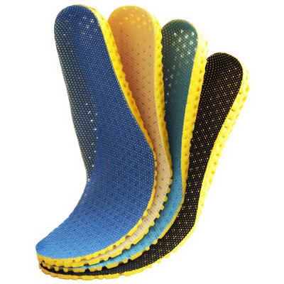 Stretch Breathable Deodorant Running Cushion Insoles for Feet Man Women Insoles for Shoes Sole Orthopedic Pad Memory Foam