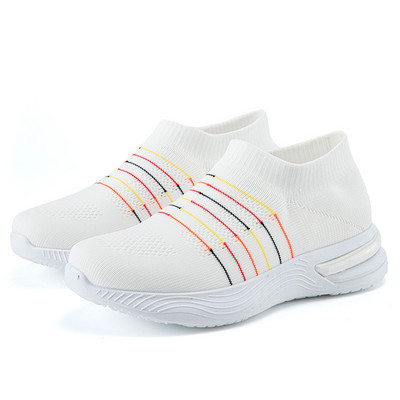 Madingi moteriški lauko sportiniai batai vaikščiojimui bėgimo teniso stabilumo sportbačiai, skirti moteriškiems tinkliniams, kvėpuojantiems minkštiems, dideliems batams