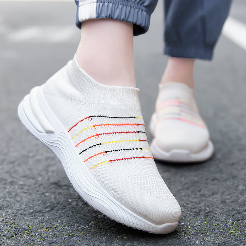 Madingi moteriški lauko sportiniai batai vaikščiojimui bėgimo teniso stabilumo sportbačiai, skirti moteriškiems tinkliniams, kvėpuojantiems minkštiems, dideliems batams