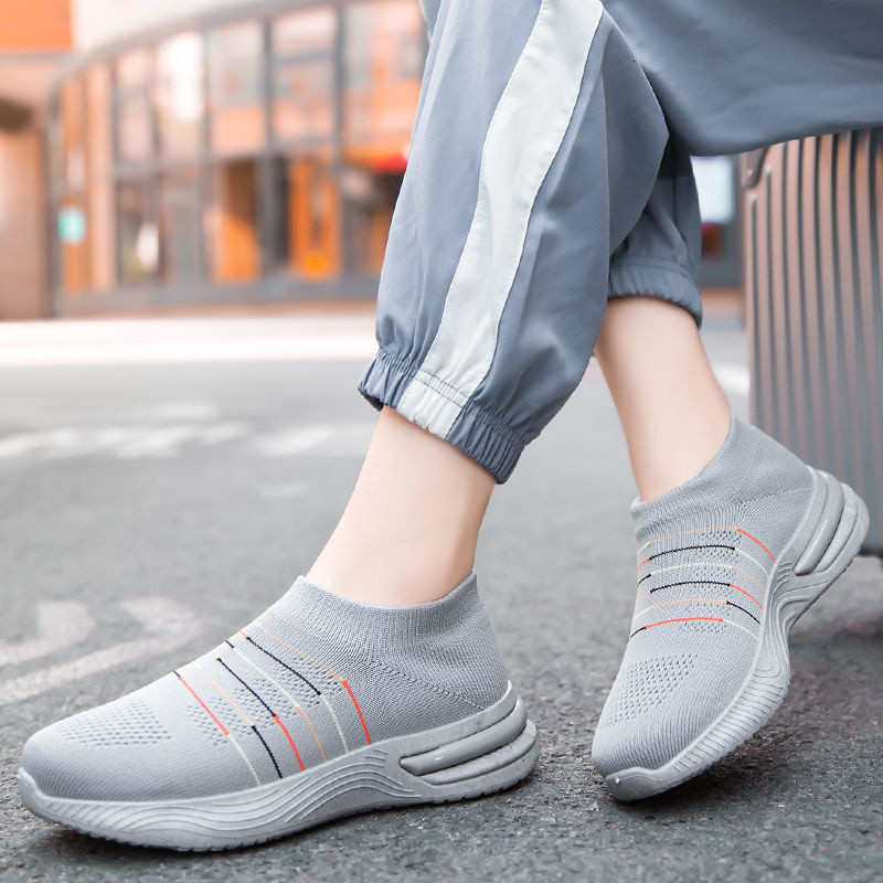 Madingi moteriški lauko sportiniai batai vaikščiojimui bėgimo teniso stabilumo sportbačiai, skirti moteriškiems tinkliniams, kvėpuojantiems minkštiems, dideliems batams