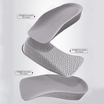 U-образни стелки за увеличаване на височината Стелка за пета Дизайн на петата Маратонки Стелки за пета Обувки от мемори пяна Подложки