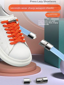 4. grupa 8 MM bez kaklasaites apavu auklas, nospiežamas, slēdzamas kurpju šņores bez saitēm, elastīgas šņores, čības bērniem pieaugušajiem, paplašinātas, plakanas apavu auklas apaviem