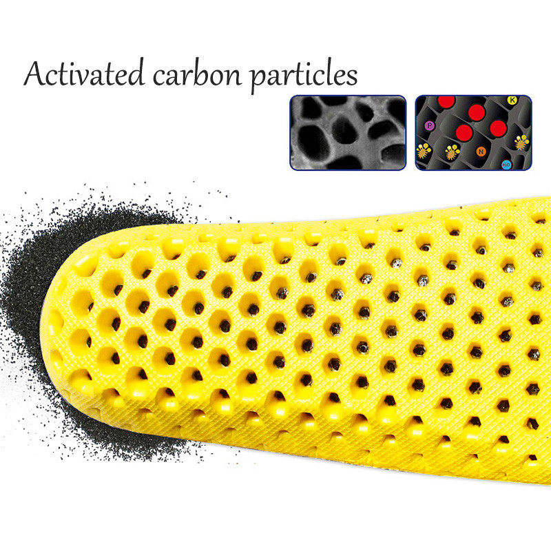 Tīkla elpojošs dezodorants skriešanas apavu zolītes vīriešiem sievietēm apavu zolītes atmiņas putu zole ortopēdiskā zolīte