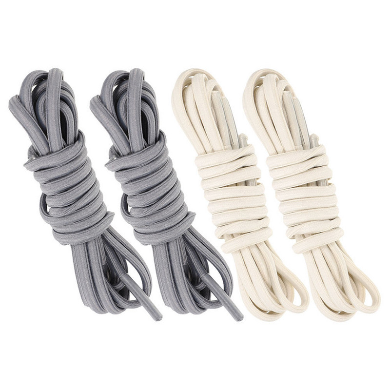 2 pāri elastīgas kurpju šņores sprādzes siksna Bērnu kedas Dekorācijas piederumi Elastīgi apavi