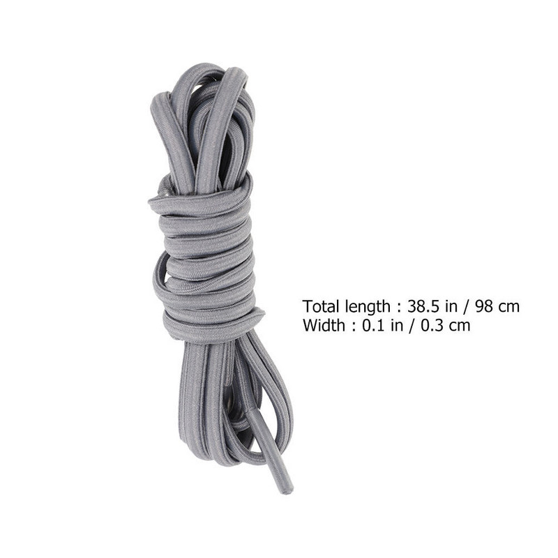 2 pāri elastīgas kurpju šņores sprādzes siksna Bērnu kedas Dekorācijas piederumi Elastīgi apavi