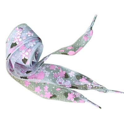 4 pāri sporta apavu auklu apdruka apavu šņores platas elastīgas caurspīdīgas kaklasaites apavi