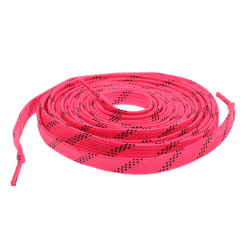 Skate Wax Laces Παπούτσια πάγου Hot Pink Flats Κορδόνια Sportster Αξεσουάρ Roller Skates Κορδόνια από πολυεστέρα