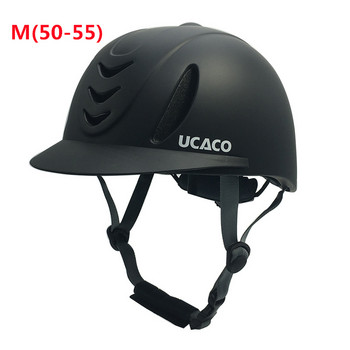 Παιδικό κράνος ιππασίας 50-61 cm Ultralight Παιδικό κράνος ιππασίας ρυθμιζόμενο καπέλο ιππότη με αφαιρούμενο γείσο Εξοπλισμός αλόγων