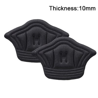 2 tk Reguleeritavad sisetallad Patch kannapadjad spordijalatsite jaoks valuvaigistavad kulumisvastased jalapadjapadjad, sisetald kannakaitsed tagasi