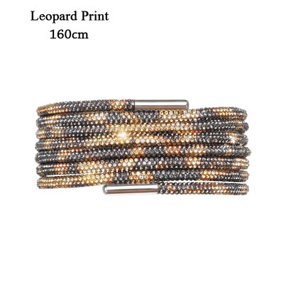 Luksuslikud kivikivist kingapaelad vikerkaare teemant kingapaelad tossud paelad kingad ümmargused kingapaelad 100/120/140/160cm 1tk DIY stringid