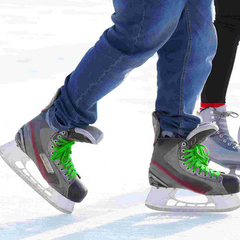 Παπούτσια χόκεϊ Αξεσουάρ Roller Skates Κορδόνια Παπούτσια Κερωμένες γραβάτες Ανδρικά πουκάμισα πάγου