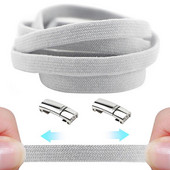 Magnētiskā bez kaklasaites kurpju šņores sprādzes apavu mežģīņu klipši bez kaklasaites pieaugušajiem Magnētiskā apavu auklas sprādze slinkiem obligātiem aksesuāriem