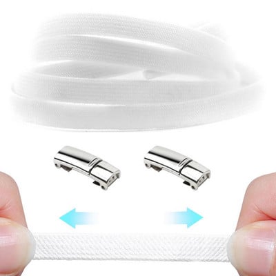 Magnētiskā bez kaklasaites kurpju šņores sprādzes apavu mežģīņu klipši bez kaklasaites pieaugušajiem Magnētiskā apavu auklas sprādze slinkiem obligātiem aksesuāriem