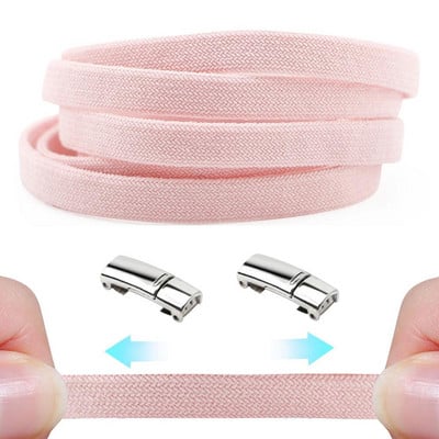 Magnētiskā bez kaklasaites kurpju šņores sprādzes apavu mežģīņu klipši bez kaklasaites pieaugušajiem Magnētiskā apavu auklas sprādze slinkiem obligātiem aksesuāriem