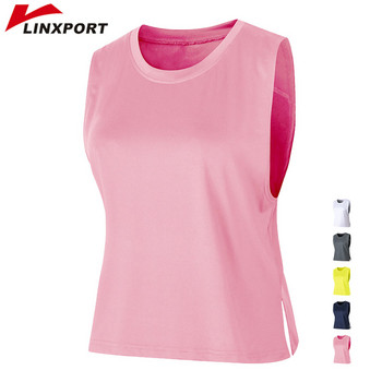 Φωτεινό χρώμα πουκάμισα γιόγκα αμάνικα μπλούζες για τρέξιμο Γυναικείο αθλητικό γιλέκο Fitness Τζόκινγκ Κοντό μονό Αθλητικό ενδύματα γυμναστικής
