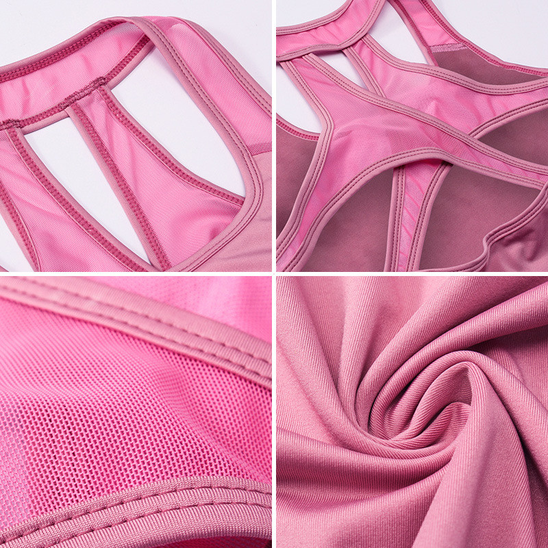 „Compression Racerback“ treniruotės, bėgimo ant viršaus moterys, 2019 m. „Quick Dry Cross Back“ be rankovių jogos marškinėliai „Gym Fitness“ sportinės aprangos liemenė