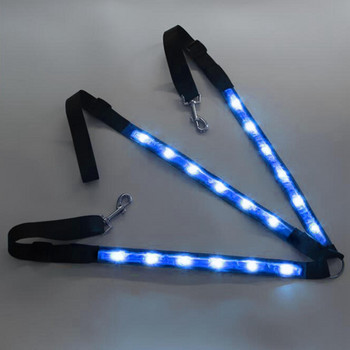 Ρυθμιζόμενο κολάρο LED Horse Breastplate High Visible Outdoor Harness Blue