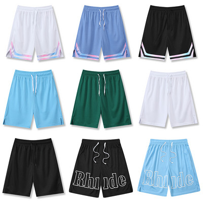 Νέος σχεδιασμός casual ανδρικό σορτς μπάσκετ 2023 Summer mesh αθλητικό σορτς γυμναστικής για τρέξιμο που αναπνέει γρήγορο στέγνωμα σε εξωτερικό χώρο προπόνηση