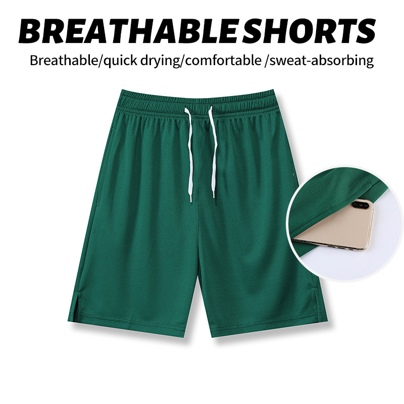 Νέος σχεδιασμός casual ανδρικό σορτς μπάσκετ 2023 Summer mesh αθλητικό σορτς γυμναστικής για τρέξιμο που αναπνέει γρήγορο στέγνωμα σε εξωτερικό χώρο προπόνηση