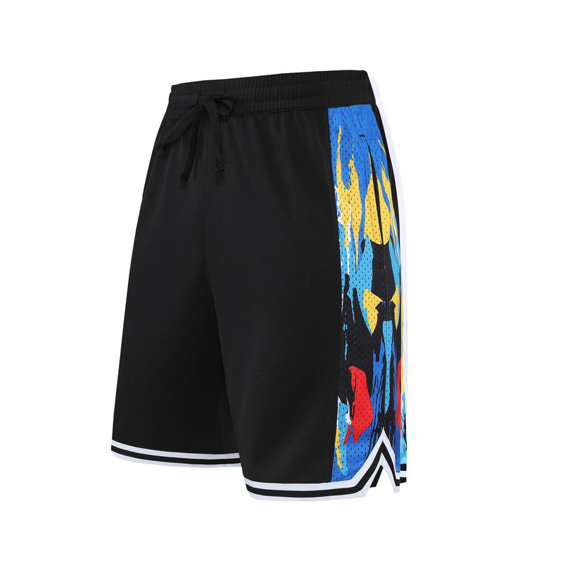 Nyári rövidnadrágok Férfi futófitnesz kosárlabda rövidnadrágok Gyorsan száradó nagyméretű kosárlabda rövidnadrág pantalones cortos de baloncesto