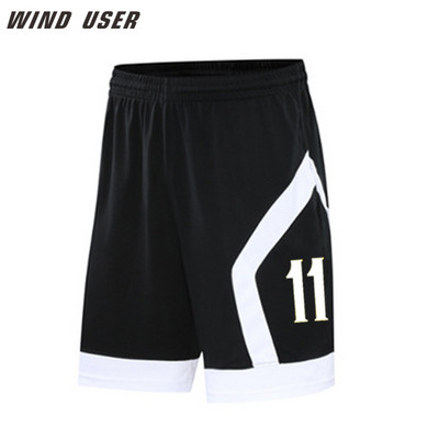 Готини дишащи спортни къси панталони за бягане на открито Къси футболни фланелки Свободни плажни спортни GYM Мъжки шорти за баскетбол