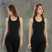 2020-as nyári kompressziós alapruha, női ujjatlan felsők, női gyorsan száradó ing Vékony, feszes futó fitnesz jógamellény
