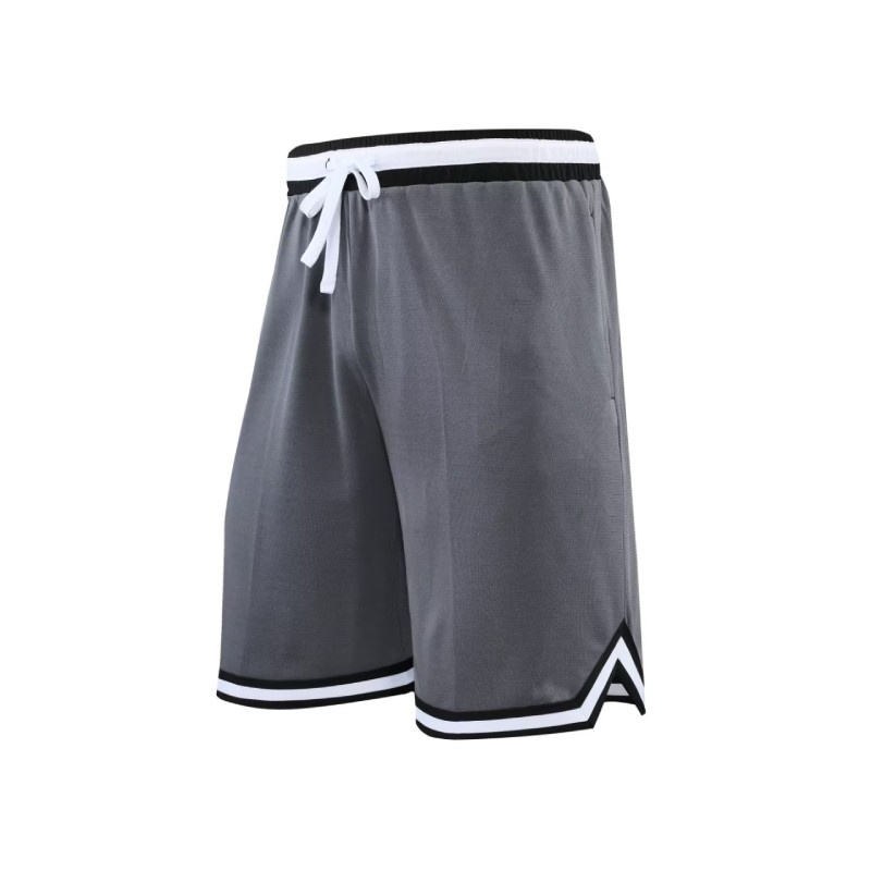 Krepšinio šortai bėgimui lauke Kvėpuojantys paplūdimio mados laisvos sportinės kelnės Vasarinės kišeninės kelnės