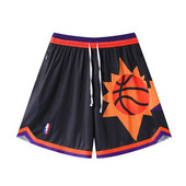 Prindi Meeste korvpallipüksid 2023, suvised kiiresti kuivavad hingavad rannariided Tänavarõivad Meeste spordisaali rattajooksupüksid