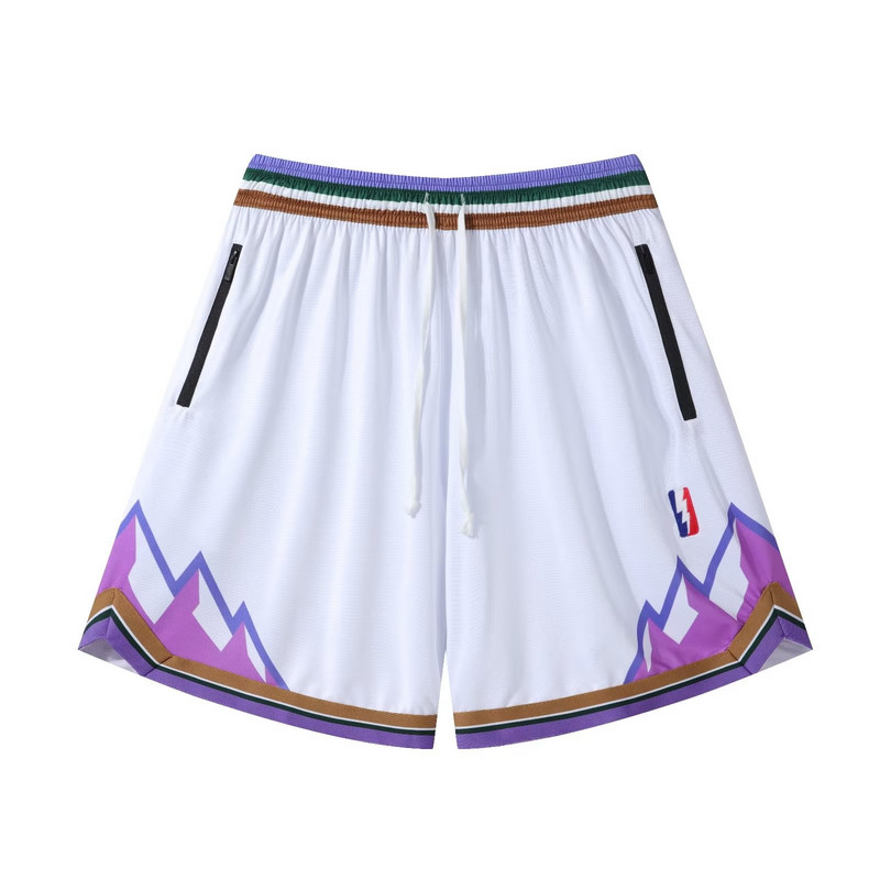 Prindi Meeste korvpallipüksid 2023, suvised kiiresti kuivavad hingavad rannariided Tänavarõivad Meeste spordisaali rattajooksupüksid