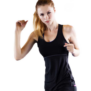 Women Pro Gym Training Compress Tank Tee Fitness Sport T Shirt Γιόγκα προπόνηση Γιλέκο Άσκηση Running Ρούχα Bodybuilding Top 2001
